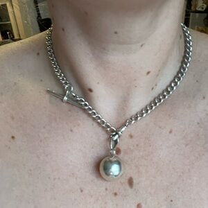 VINTAGE STERLING 925 MEXICO SPHERE BALL BELL PENDANT CHARM